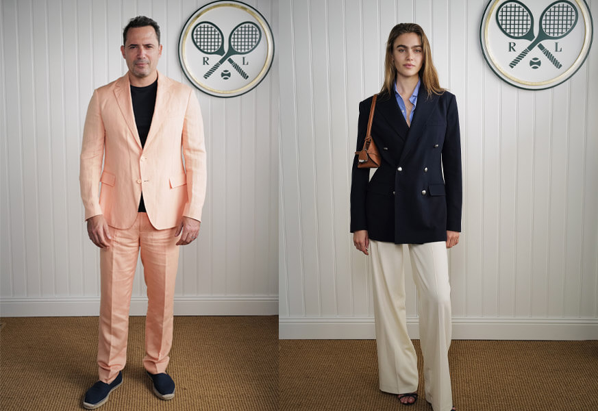 Ralph Lauren Hosts A-List Guests at Centre Court at Wimbledon